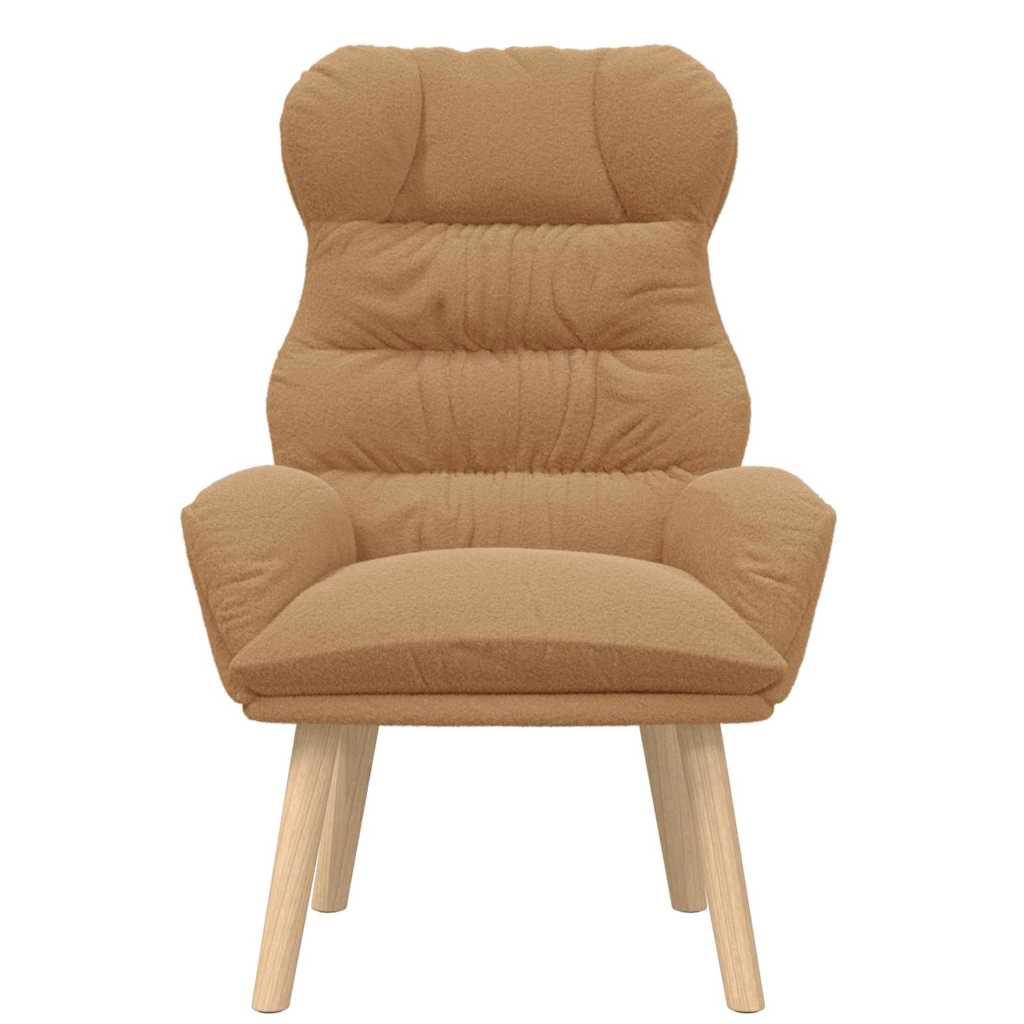 Afslappende stol Beige 69 x 74 x 93 cm Stof