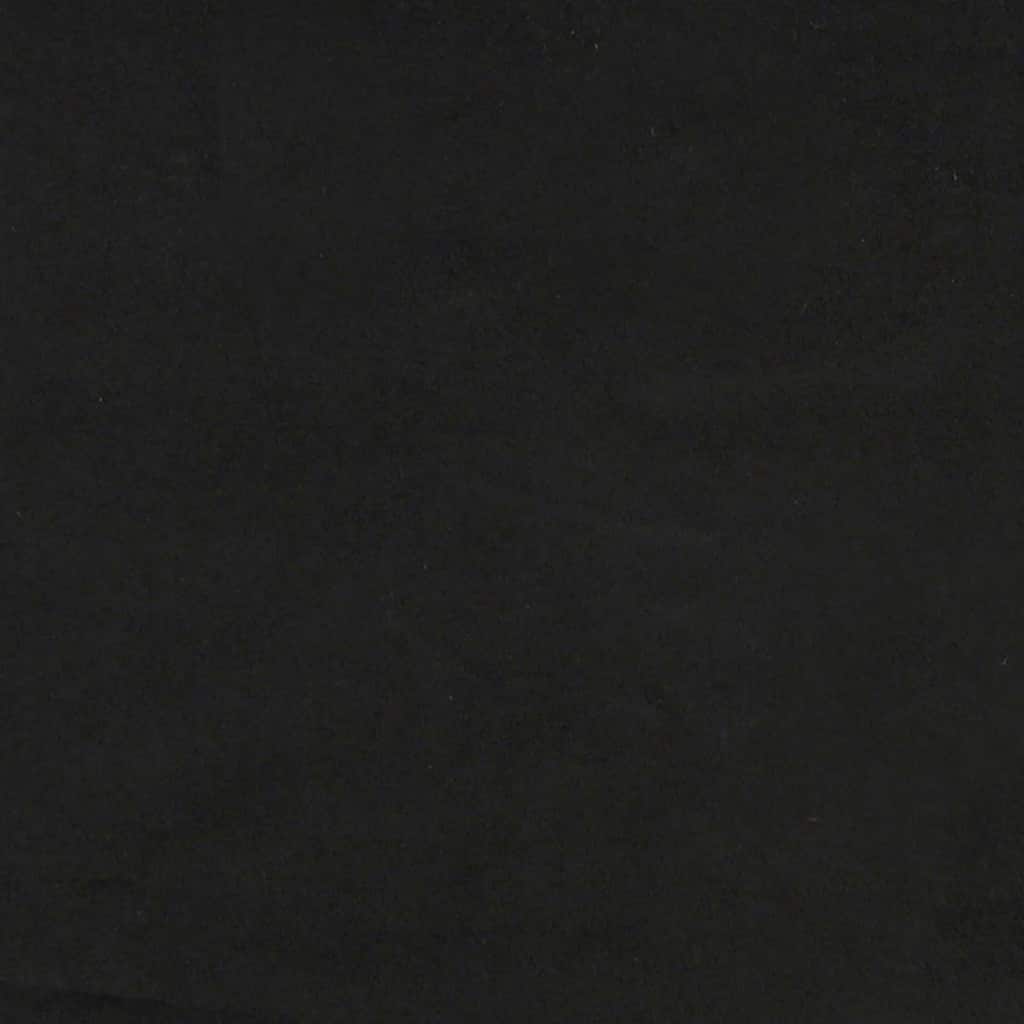 Afslappende stol Sort 69 x 74 x 93 cm Fløjl