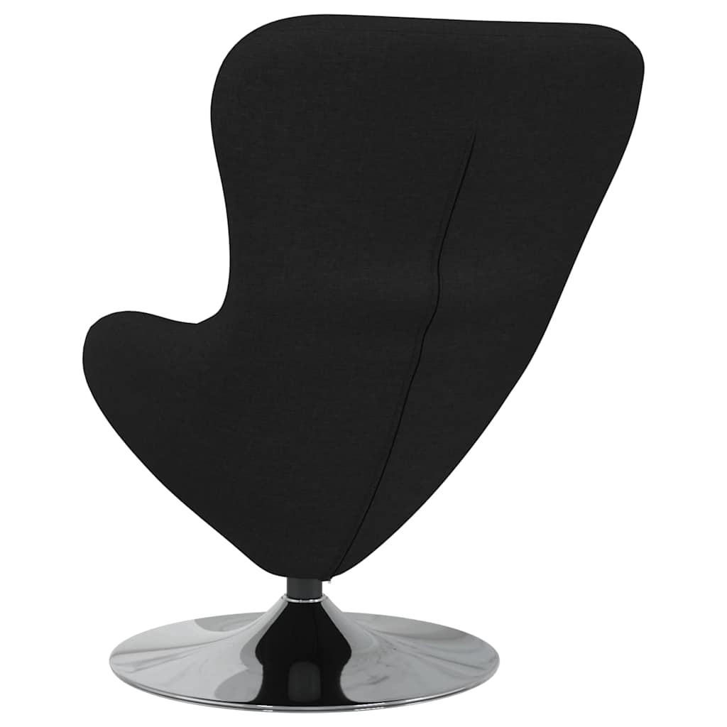 Æggestol Sort 63 x 73 x 90 cm Stof