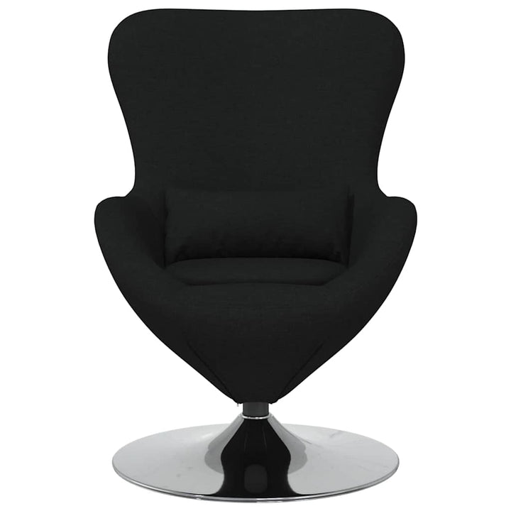 Æggestol Sort 63 x 73 x 90 cm Stof