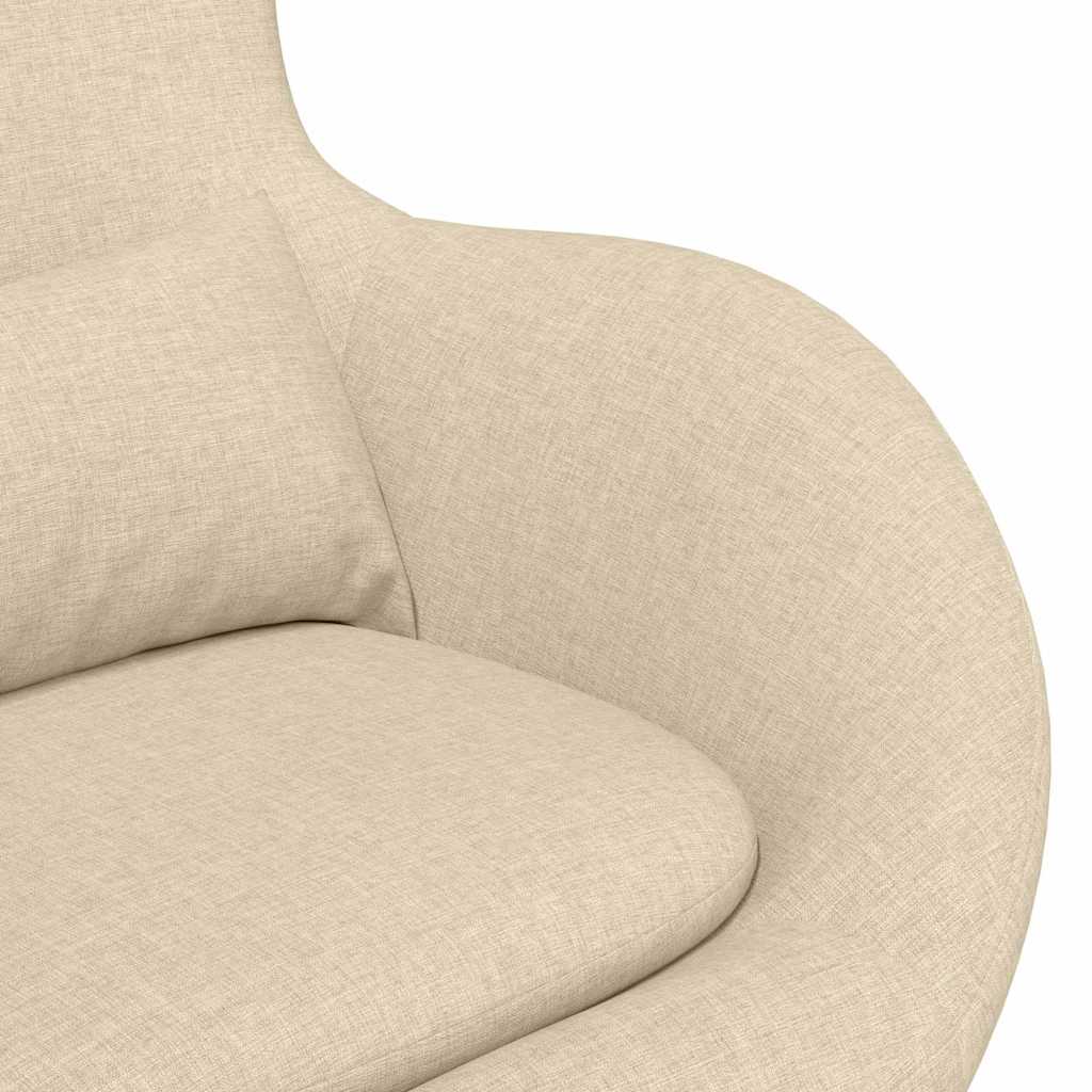 Æggestol Creme 63 x 73 x 90 cm Stof