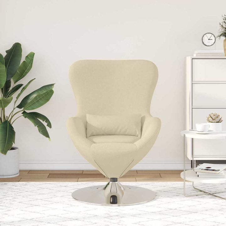 Æggestol Creme 63 x 73 x 90 cm Stof