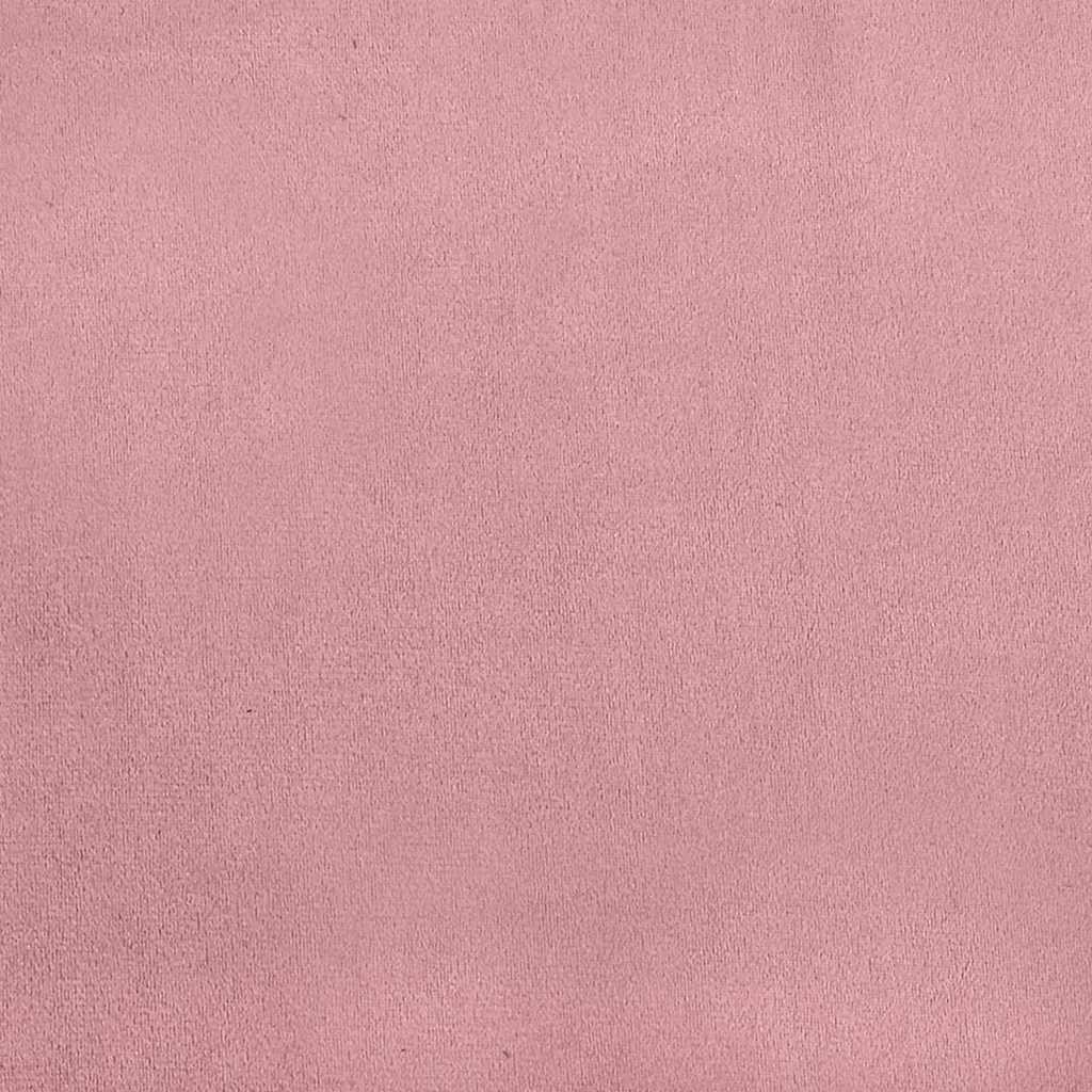 Æg Stol med Fodskammel Lyserød 63 x 73 x 90 cm Fløjl