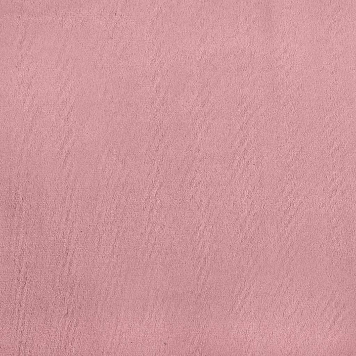 Æg Stol med Fodskammel Lyserød 63 x 73 x 90 cm Fløjl
