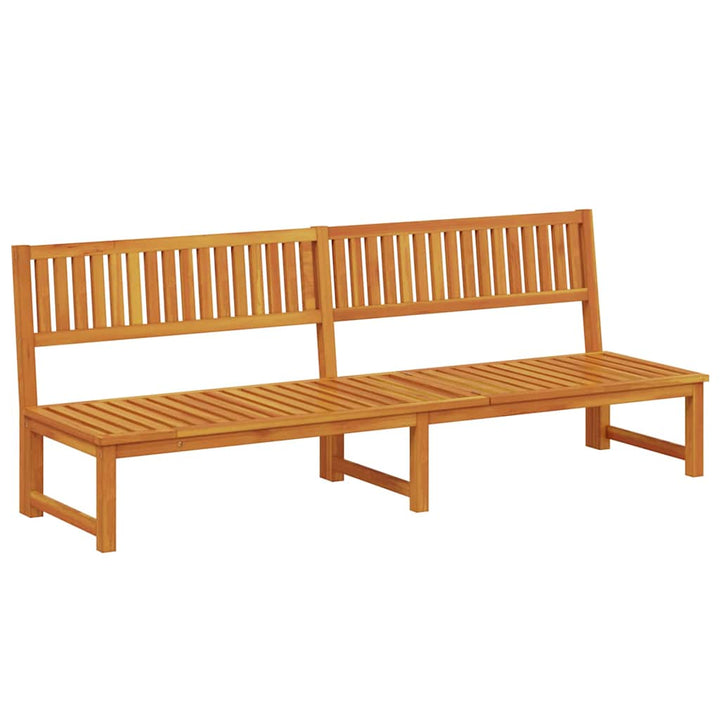 Solstol 1-person Brun 200 x 57 x 75 cm Massivt akacietræ