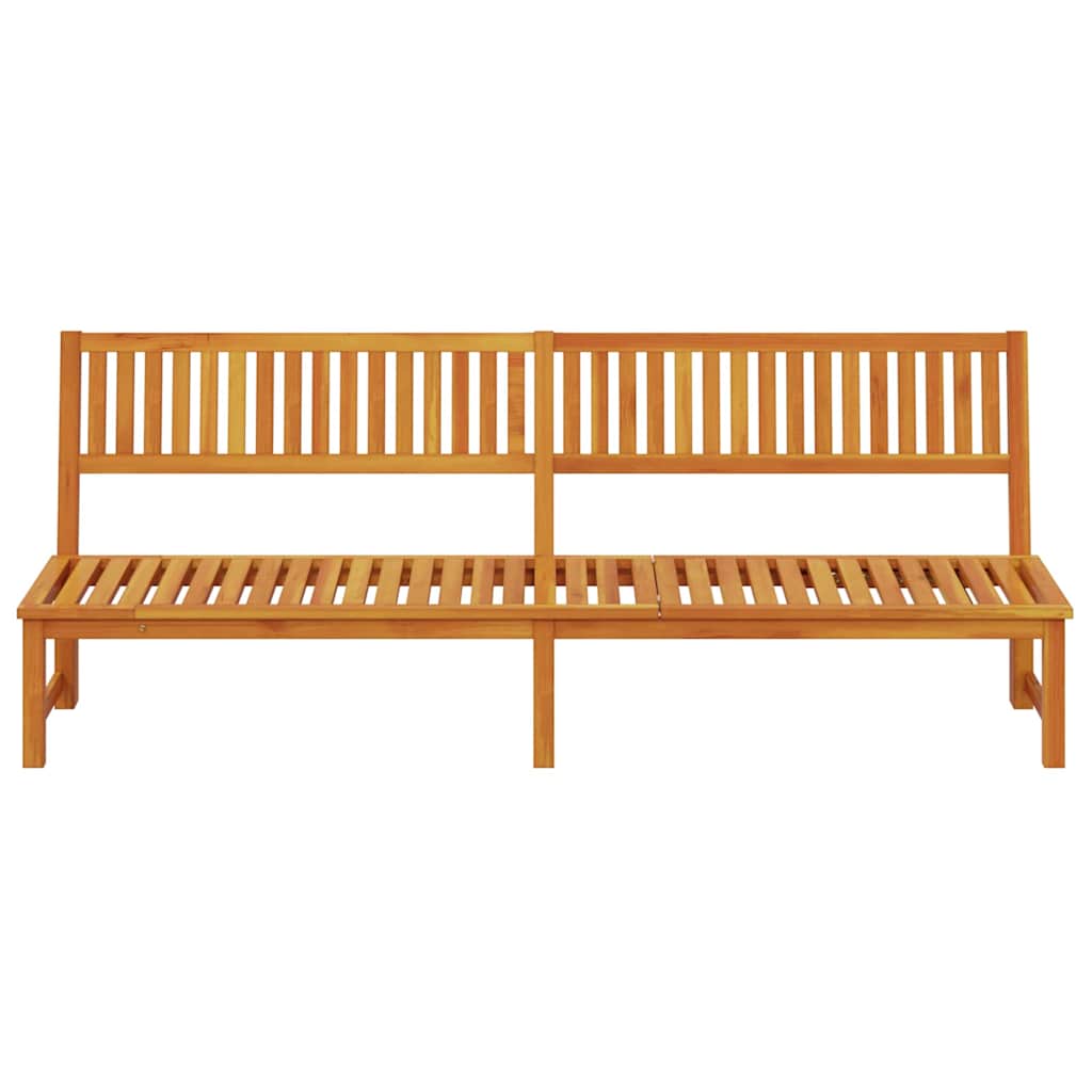 Solstol 1-person Brun 200 x 57 x 75 cm Massivt akacietræ