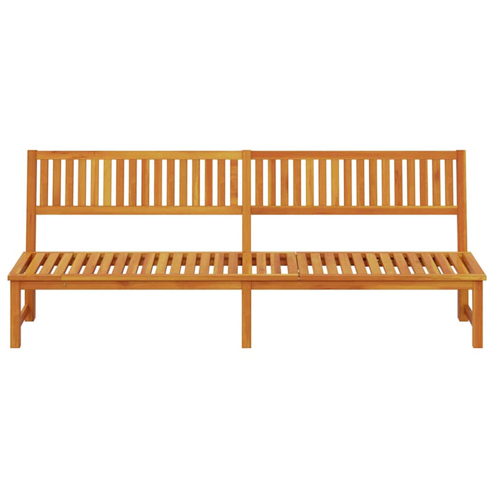 Solstol 1-person Brun 200 x 57 x 75 cm Massivt akacietræ