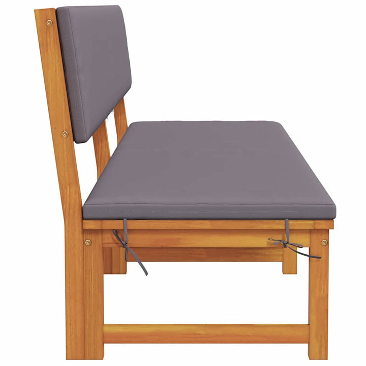Solstol 1-person Brun 200 x 57 x 75 cm Massivt akacietræ