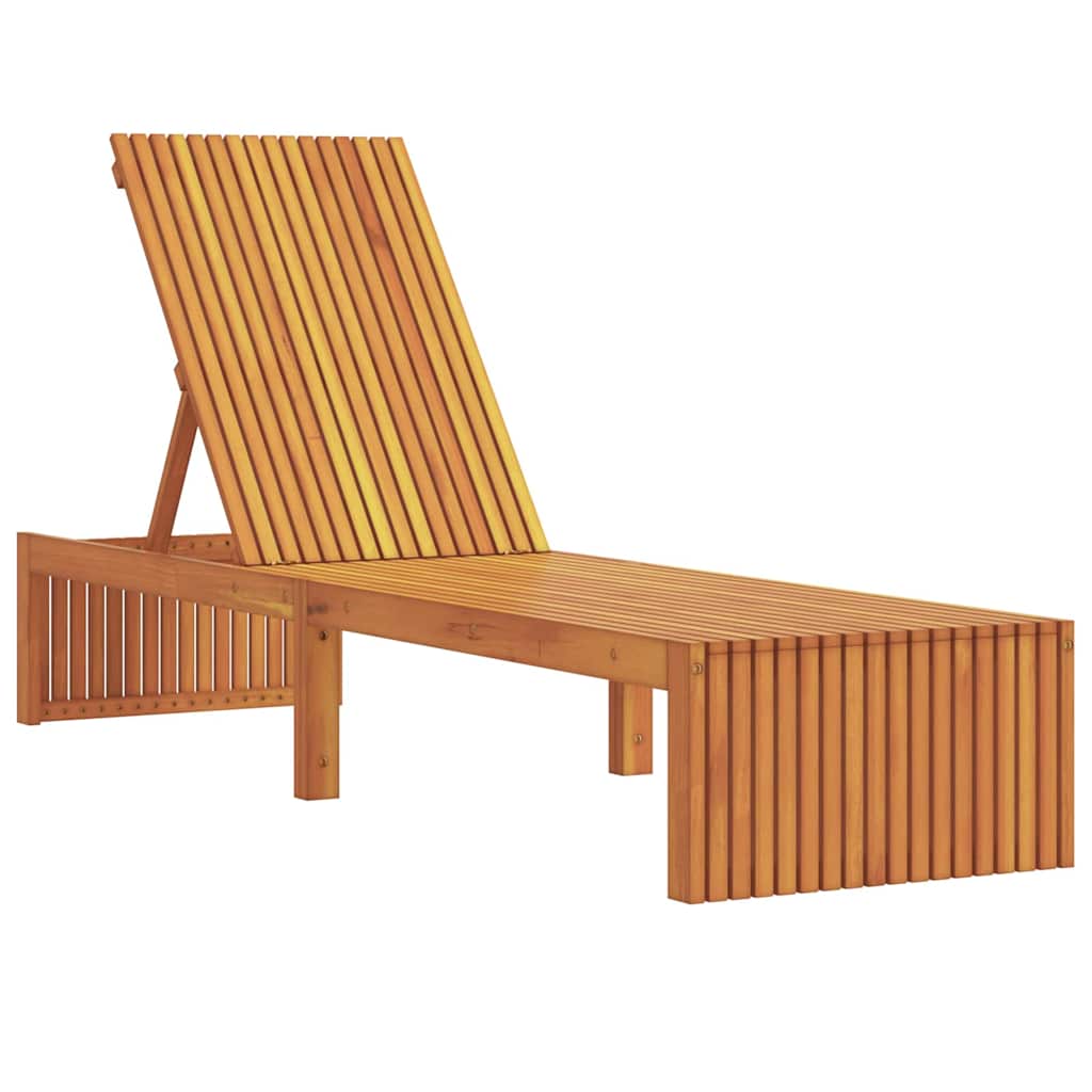 Solstol 1-person Brun 200 x 55 x 94cm Massivt akacietræ