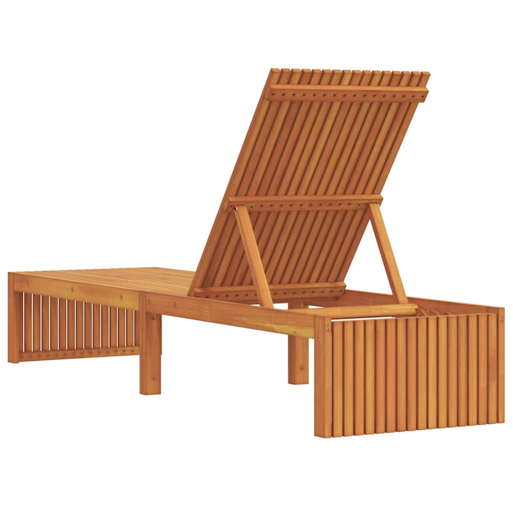 Solstol 1-person Brun 200 x 55 x 94cm Massivt akacietræ