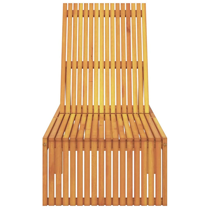 Solstol 1-person Brun 200 x 55 x 94cm Massivt akacietræ