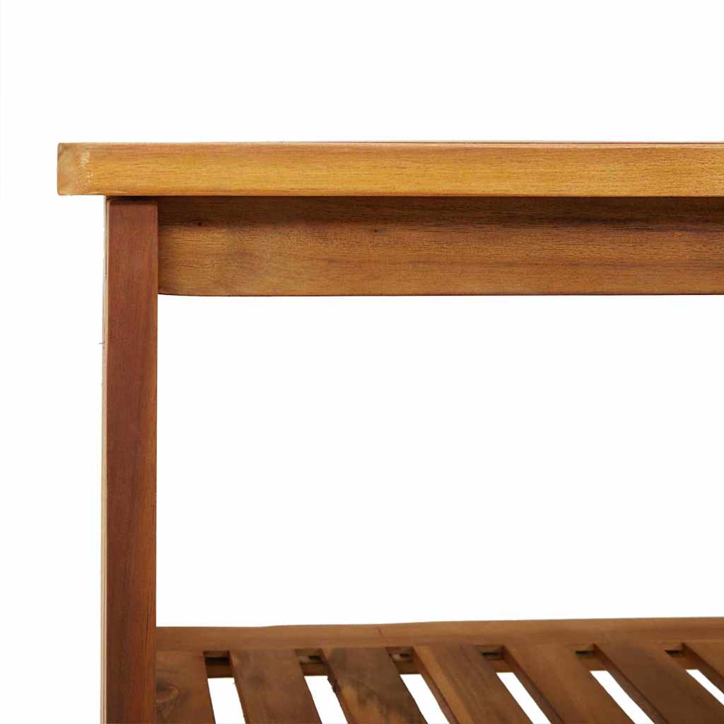 Havekabinet med hylde med opbevaring Brun 90 x 40 x 90cm