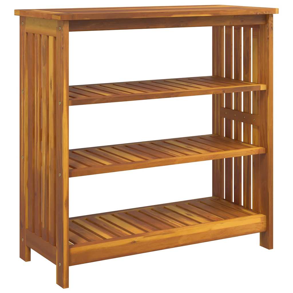 Havekabinet med hylde med opbevaring Brun 90 x 40 x 90cm