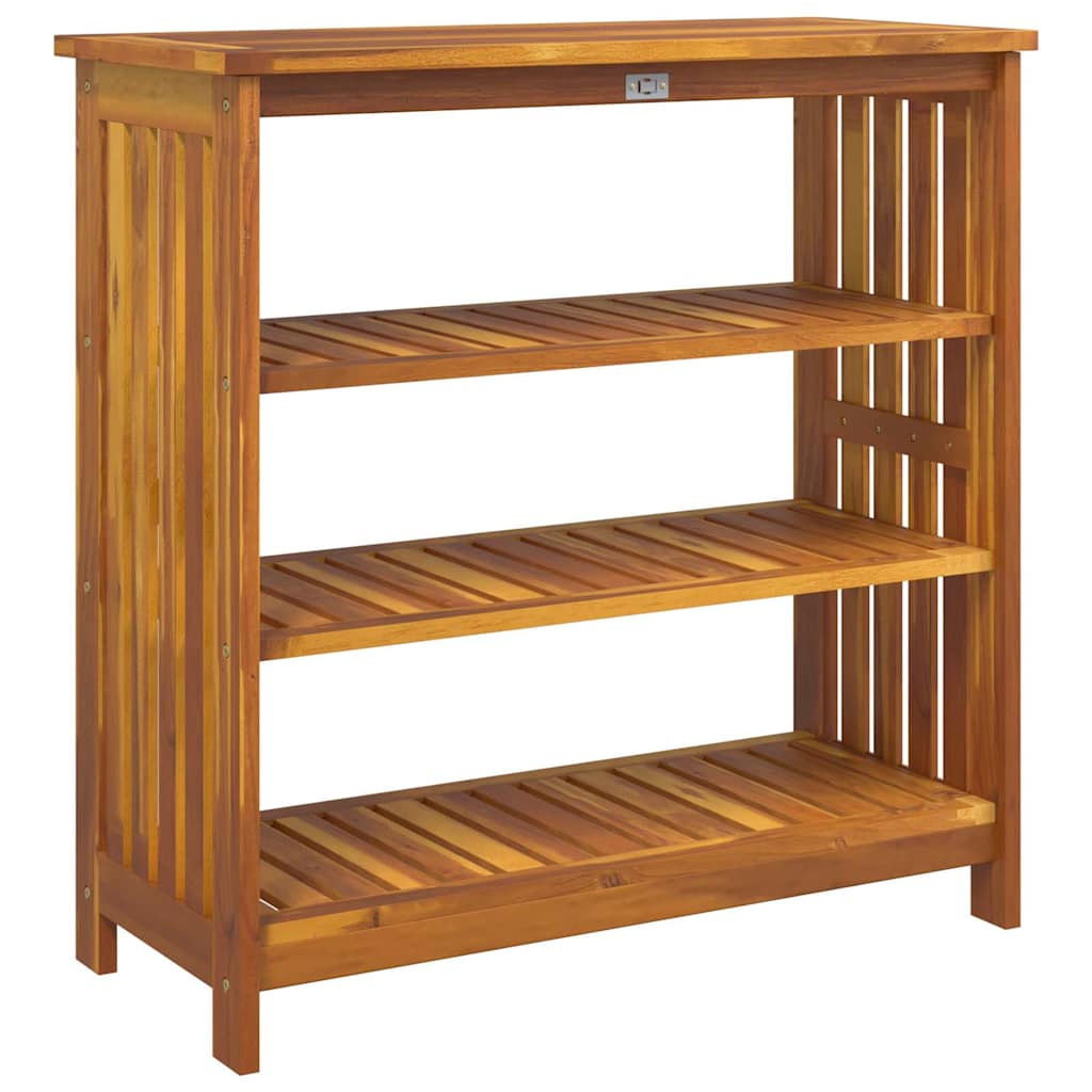 Havekabinet med hylde med opbevaring Brun 90 x 40 x 90cm