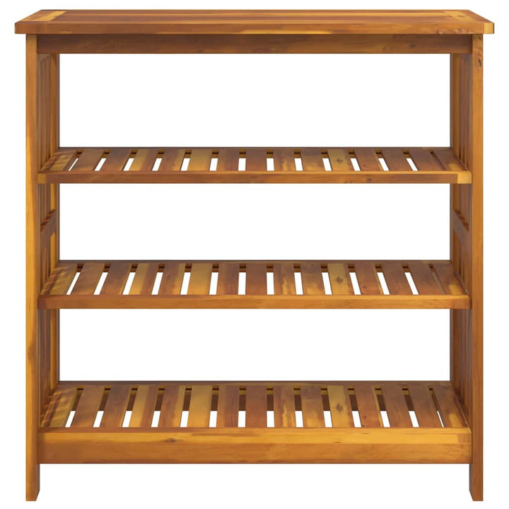 Havekabinet med hylde med opbevaring Brun 90 x 40 x 90cm