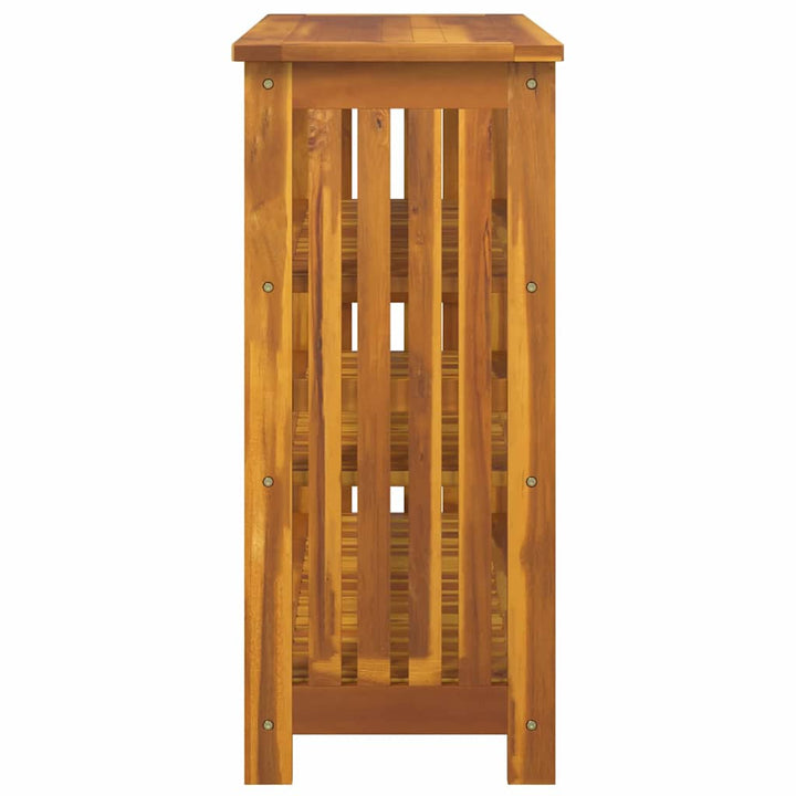 Havekabinet med hylde med opbevaring Brun 90 x 40 x 90cm