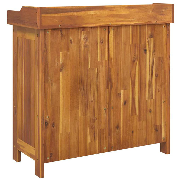 Havekabinet med skuffe med opbevaring Brun 78 x 36.5 x 78cm