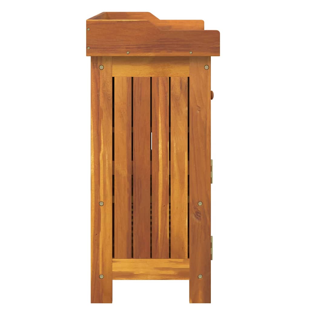 Havekabinet med skuffe med opbevaring Brun 78 x 36.5 x 78cm