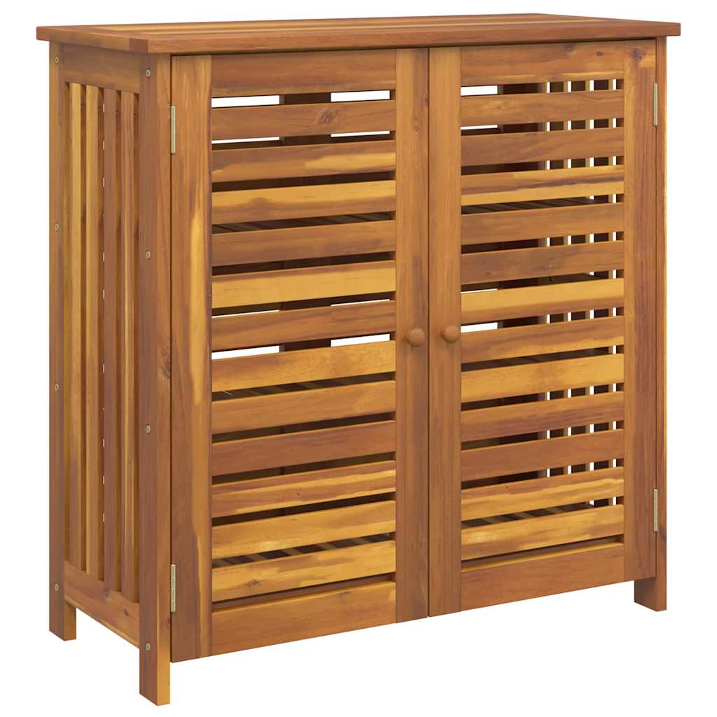 Havekabinet med opbevaring med dør Brun 90 x 40 x 90cm