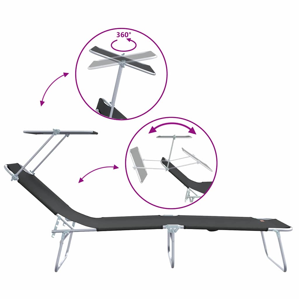 Solstol 2-person 2 pcs Sort 58 x 188 x 77cm Stof