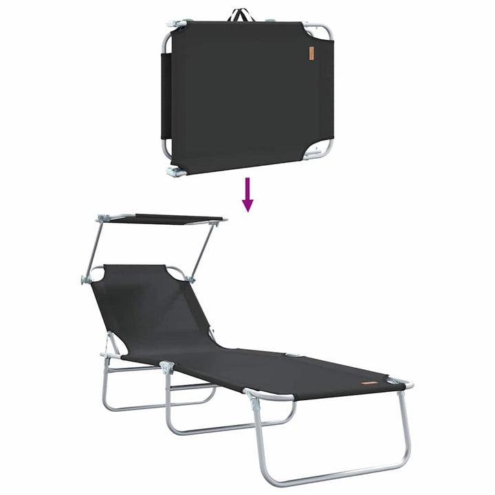 Solstol 2-person 2 pcs Sort 58 x 188 x 77cm Stof