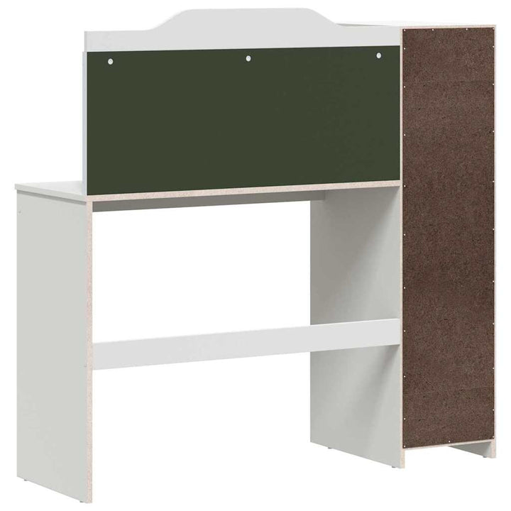 Tavleskrivebord Hvid 120 x 45 x 118.5 cm Konstrueret træ