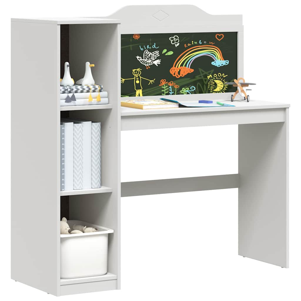 Tavleskrivebord Hvid 120 x 45 x 118.5 cm Konstrueret træ