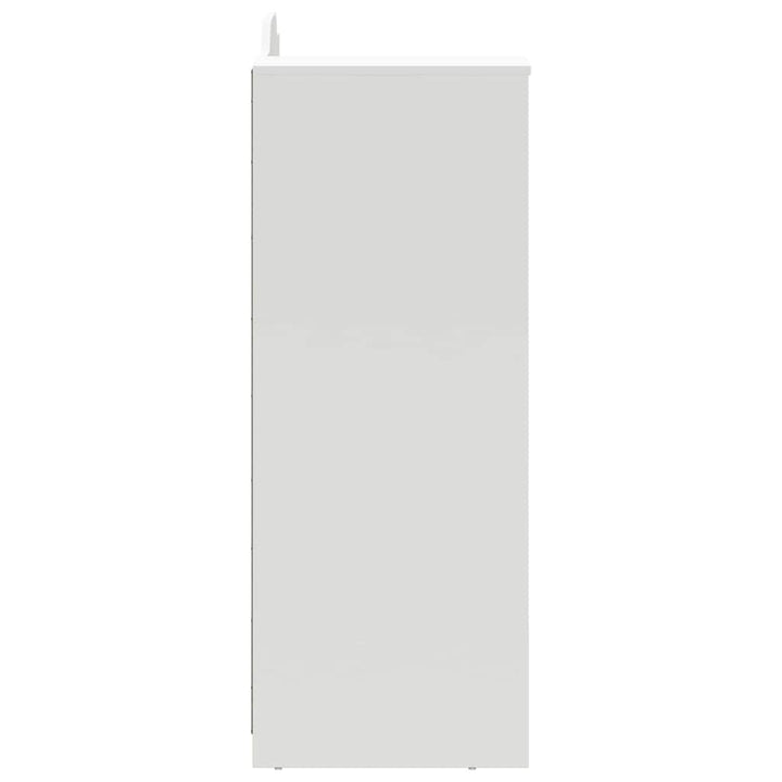 Tavleskrivebord Hvid 120 x 45 x 118.5 cm Konstrueret træ