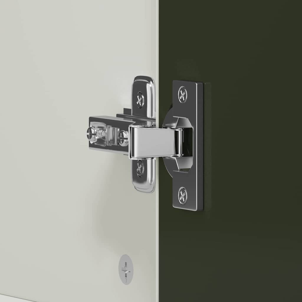 Tavle Garderobe med skuffe med hylde Hvid Konstrueret træ