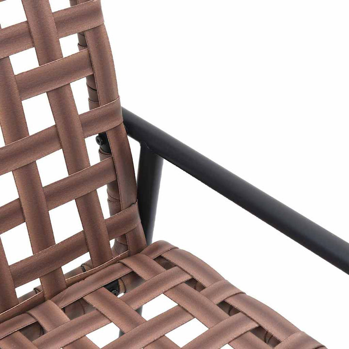 Have Stol 2 pcs Sort 79 x 56 x 73.5cm polyrattan
