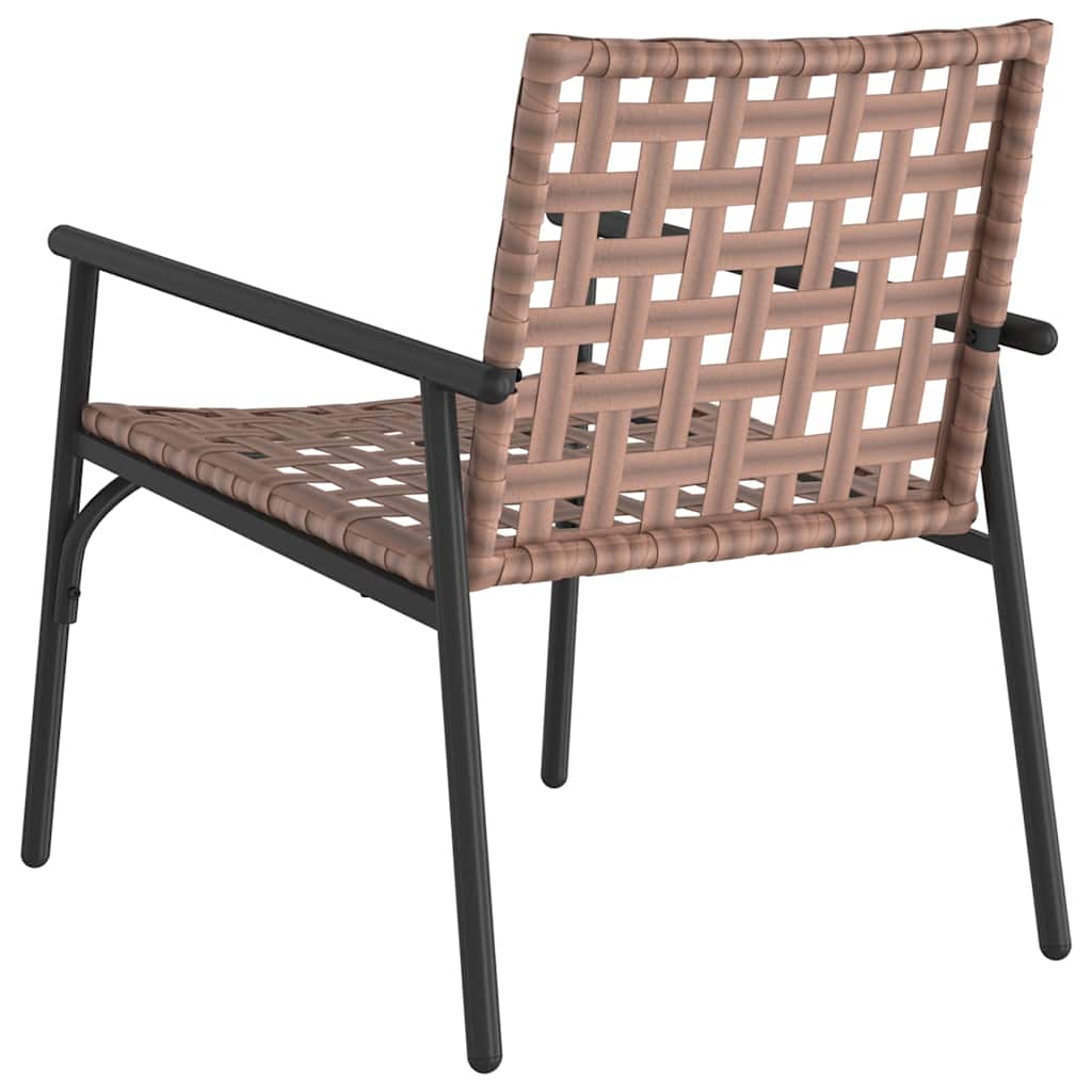 Have Stol 2 pcs Sort 79 x 56 x 73.5cm polyrattan