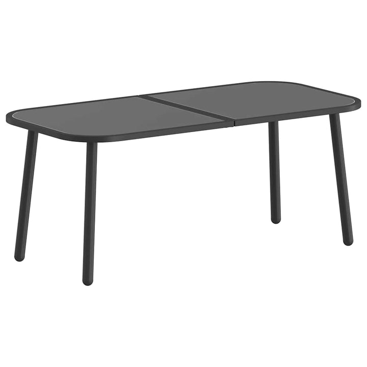 Have Spisebordssæt 4 pcs Brun polyrattan
