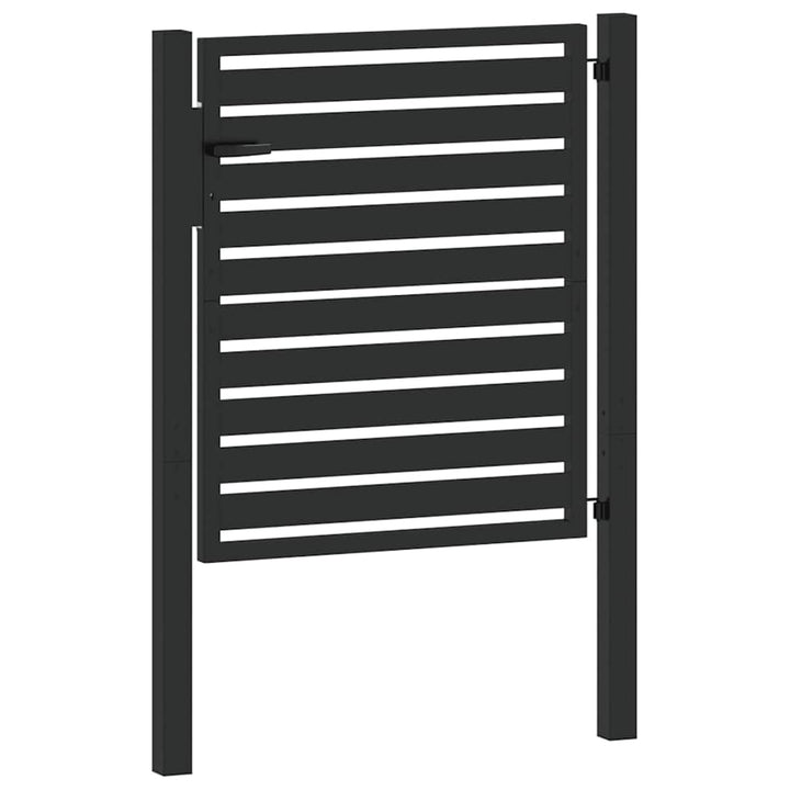 havelåge låsbar 100x100 cm aluminium sort