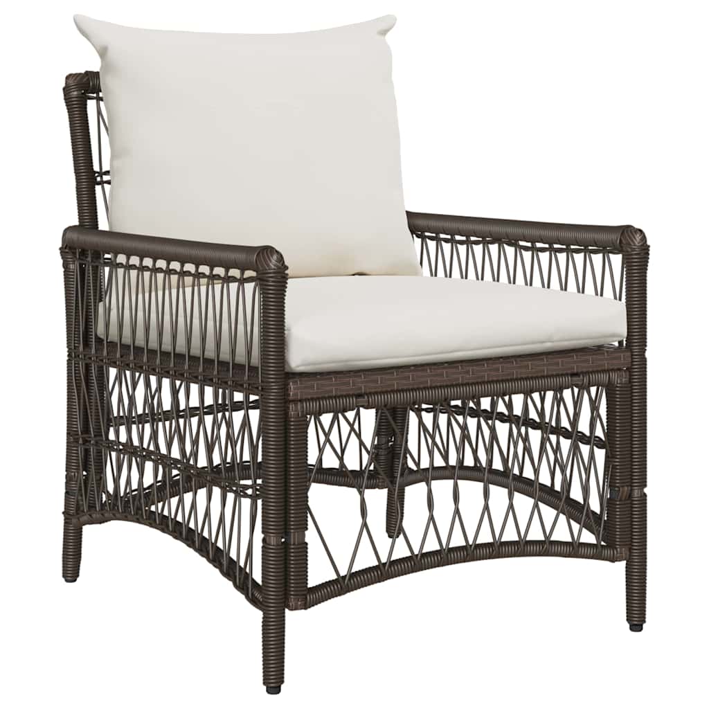 Have Stol Brun 60 x 70 x 78cm polyrattan