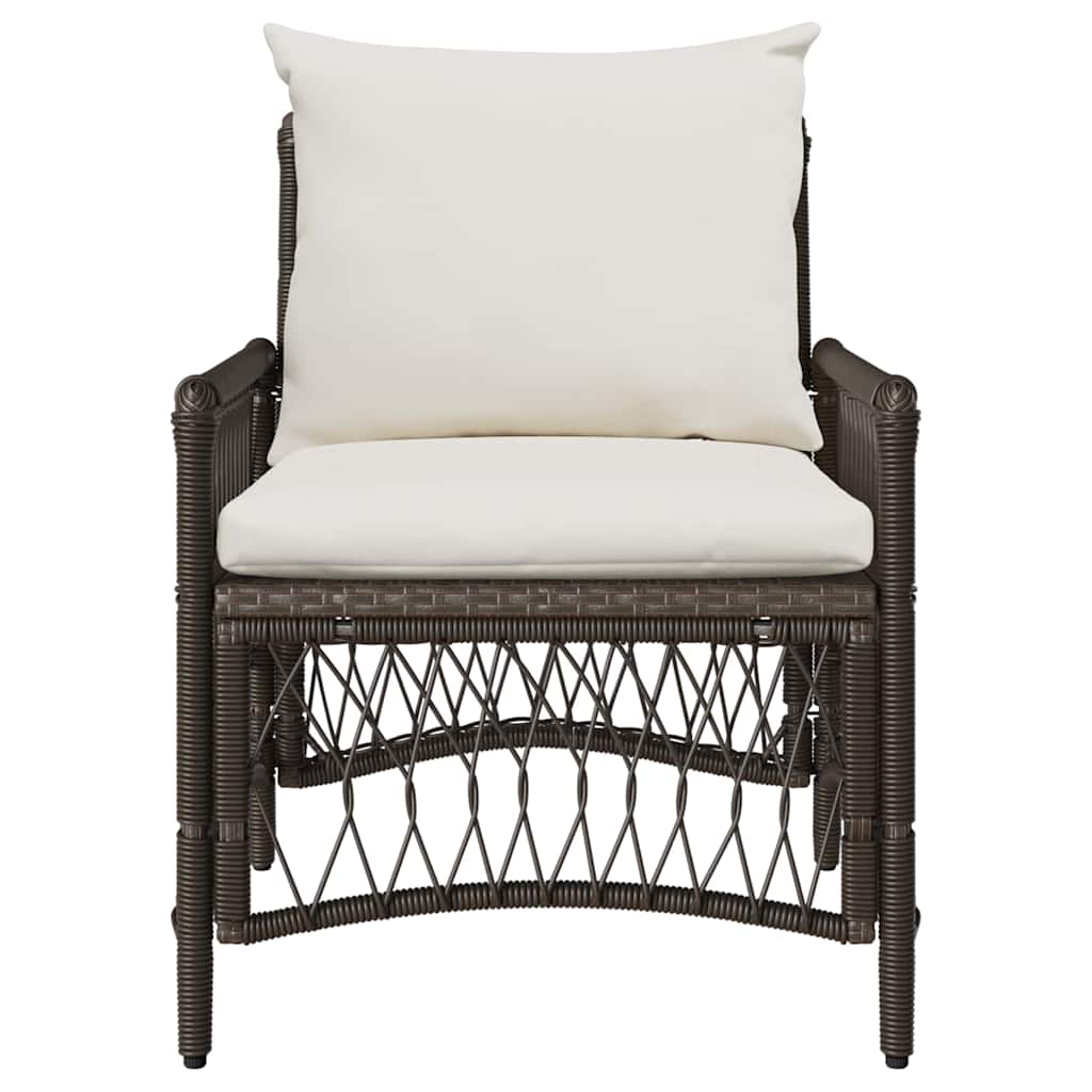 Have Stol Brun 60 x 70 x 78cm polyrattan