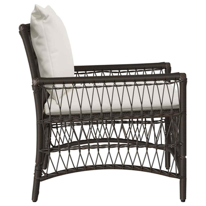 Have Stol Brun 60 x 70 x 78cm polyrattan