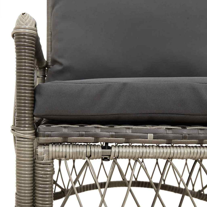 Have Stol Grå 60 x 70 x 78cm polyrattan