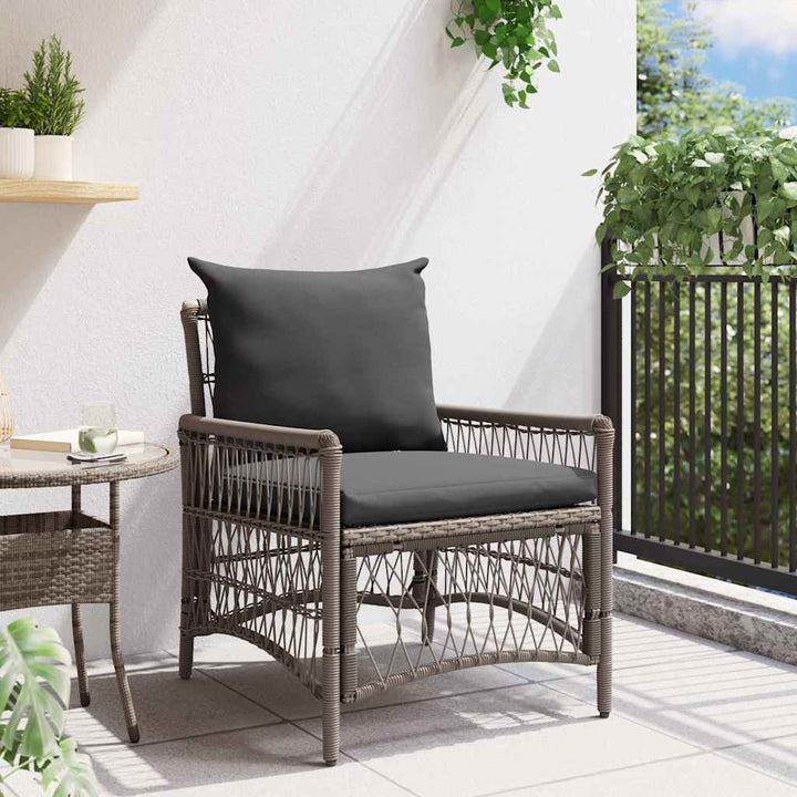 Have Stol Grå 60 x 70 x 78cm polyrattan