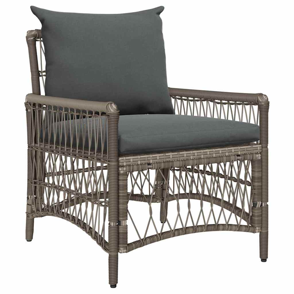 Have Stol Grå 60 x 70 x 78cm polyrattan
