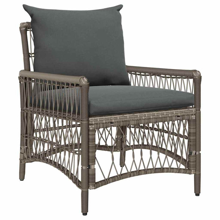 Have Stol Grå 60 x 70 x 78cm polyrattan