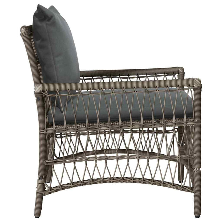 Have Stol Grå 60 x 70 x 78cm polyrattan