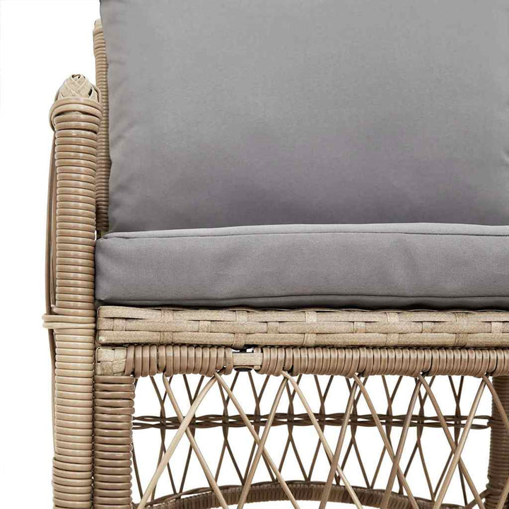 Have Stol Beige 60 x 70 x 78cm polyrattan