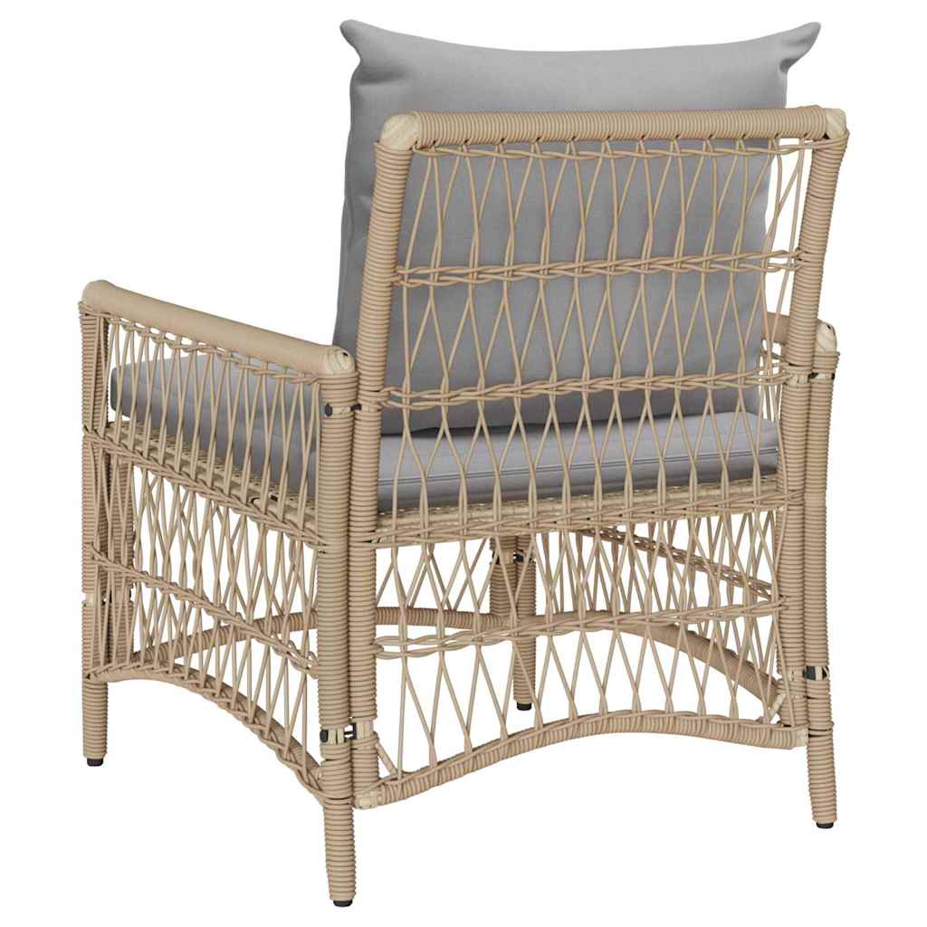 Have Stol Beige 60 x 70 x 78cm polyrattan