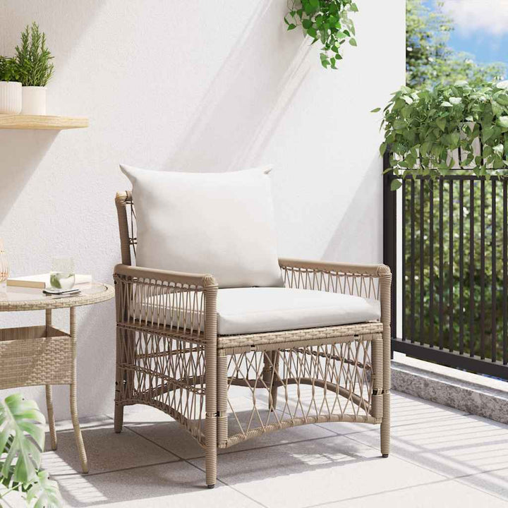 Have Stol Beige 60 x 70 x 78cm polyrattan
