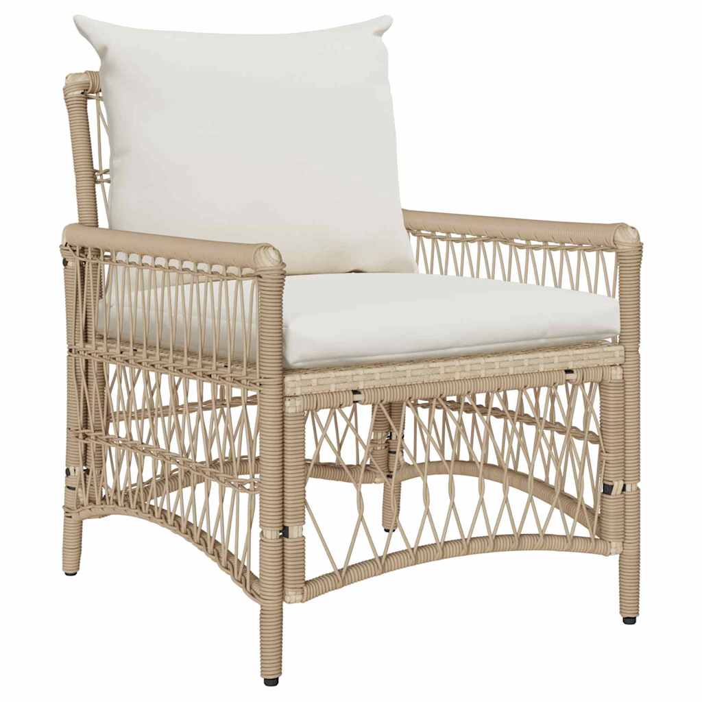 Have Stol Beige 60 x 70 x 78cm polyrattan