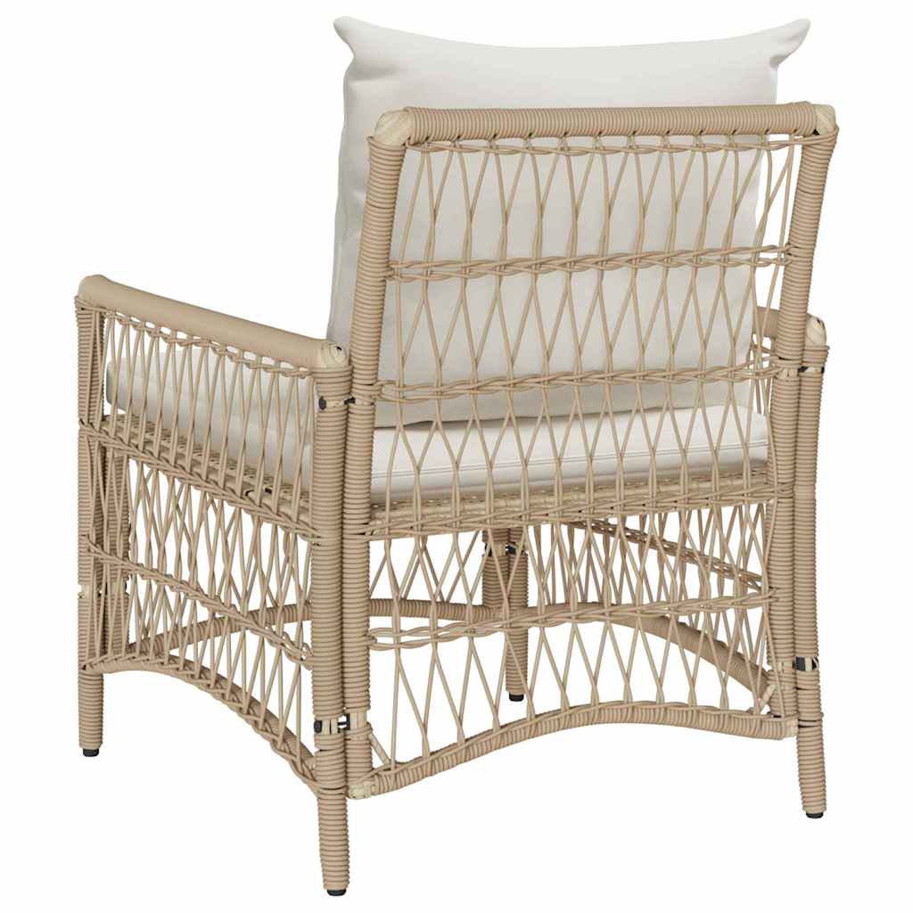 Have Stol Beige 60 x 70 x 78cm polyrattan