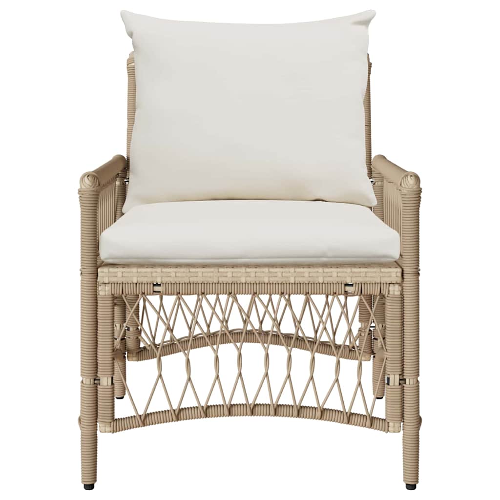 Have Stol Beige 60 x 70 x 78cm polyrattan