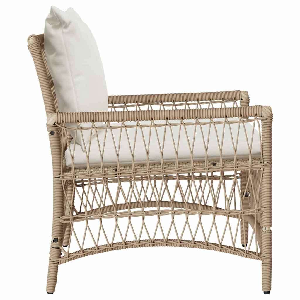 Have Stol Beige 60 x 70 x 78cm polyrattan