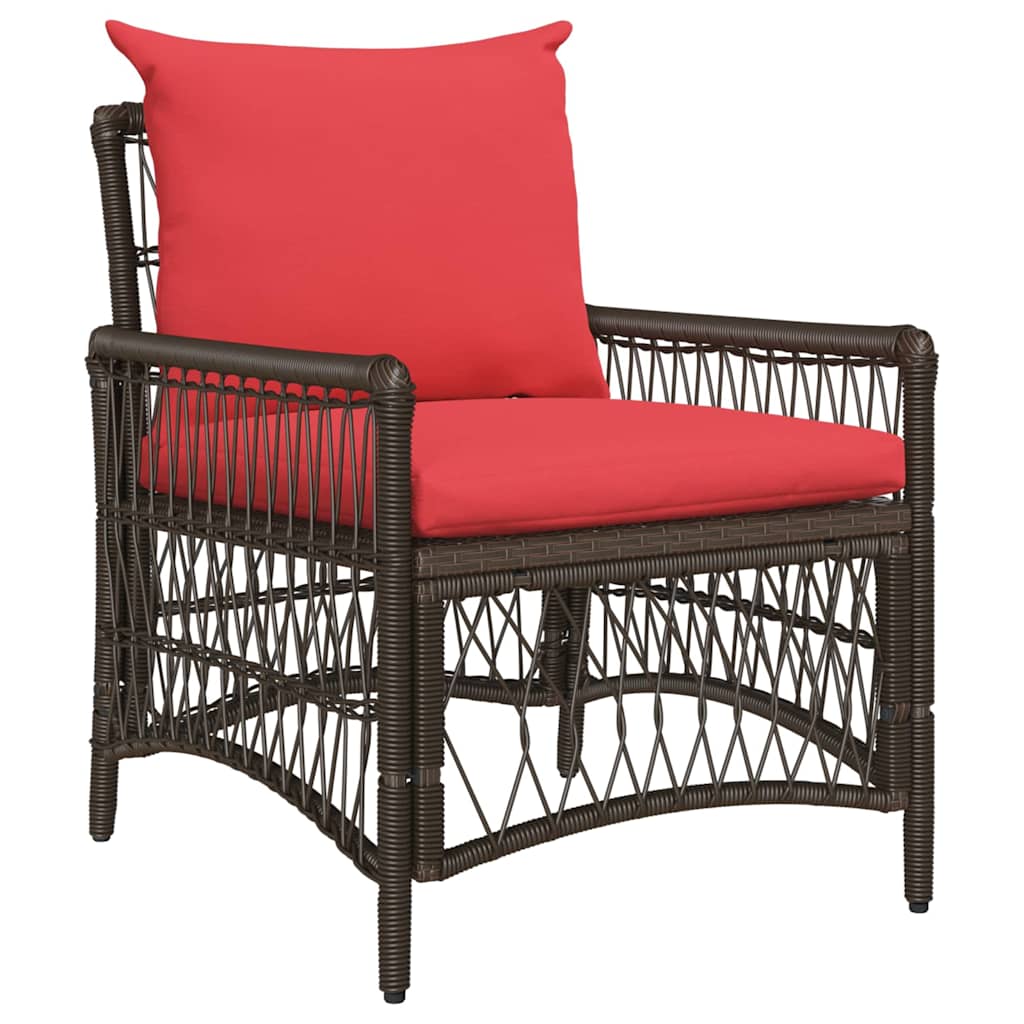 Have Stol Brun 60 x 70 x 78cm polyrattan