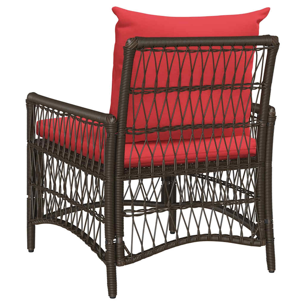 Have Stol Brun 60 x 70 x 78cm polyrattan